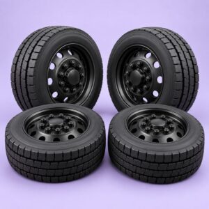 Black Wheel Set
